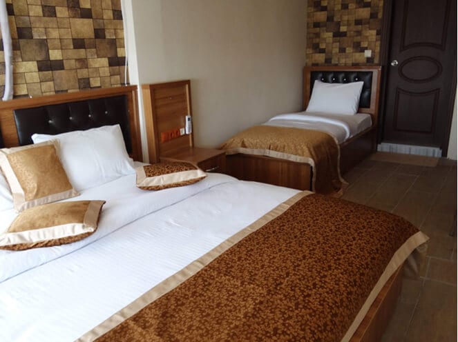 Salapurya Otel Cide, 405 numaralı Deniz Manzaralı oda — Çift + Tek Kişilik yatak
